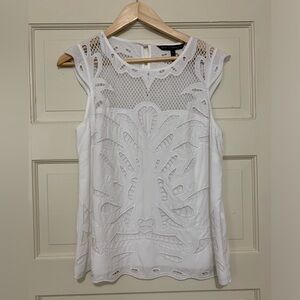 Gorgeous NWOT White Summer Top!